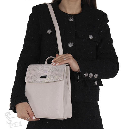 Рюкзак женский 69126-1 beige Velina Fabbiano-Safenta/30 в Новосибирске