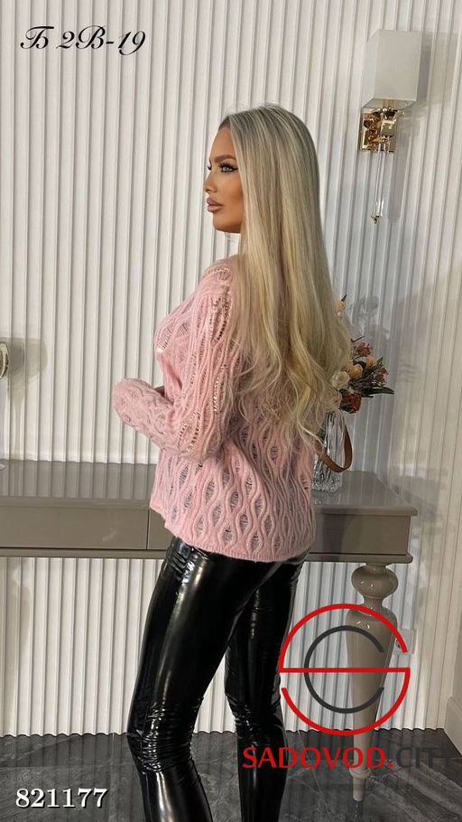 Свитер женский с узором - Bruno фото 2