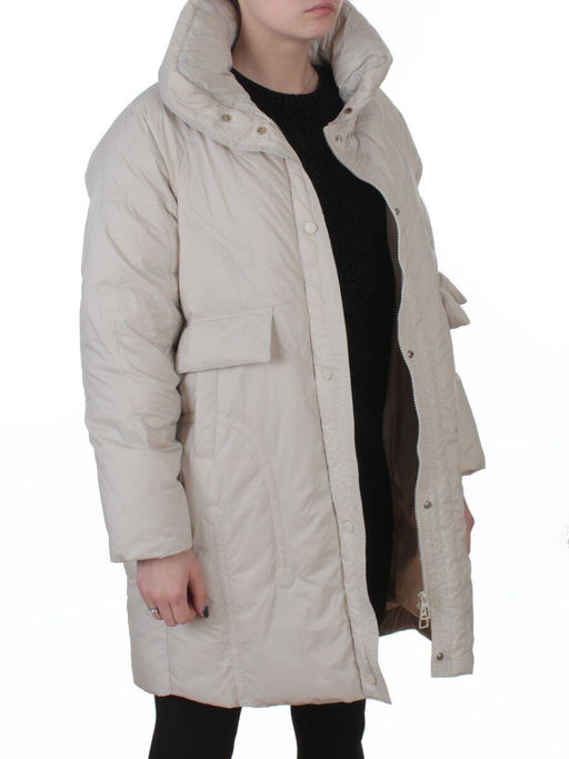 3062 MILK Куртка пуховая зимняя женская (утиный пух) - Fashion фото 8