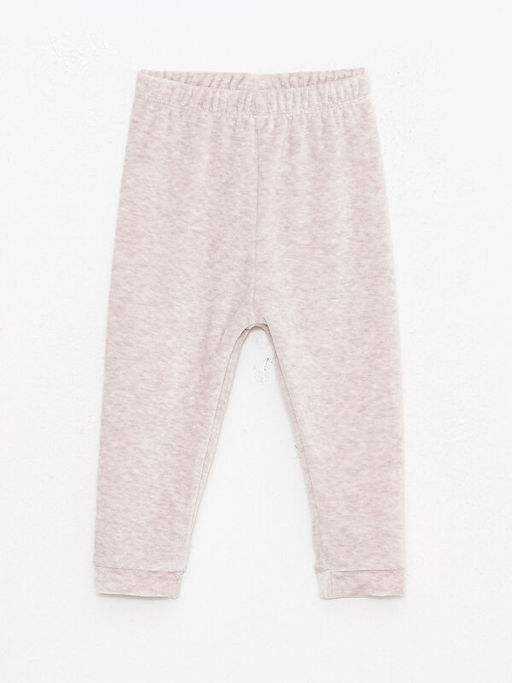 Beli Lastikli Basic K?z Bebek Kadife Pijama Alt 2li - Waikiki фото 3