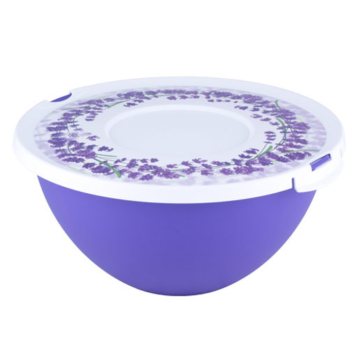 Миска с крышкой 2,0л "Лаванда", арт. С35608