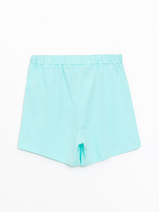 Beli Lastikli Basic K?z ?ocuk ?ort - Waikiki фото 3