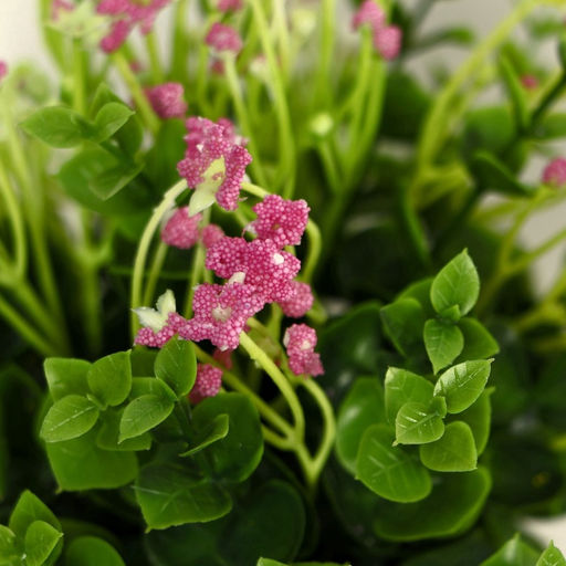 Искусственный цветок в горшке Фиалка химера, 8?17 см, МИКС