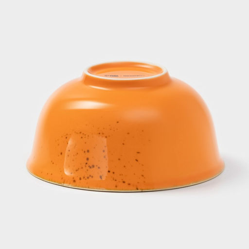 Салатник Magistro «Церера», 650 мл, d=15 см, фарфор, оранжевый