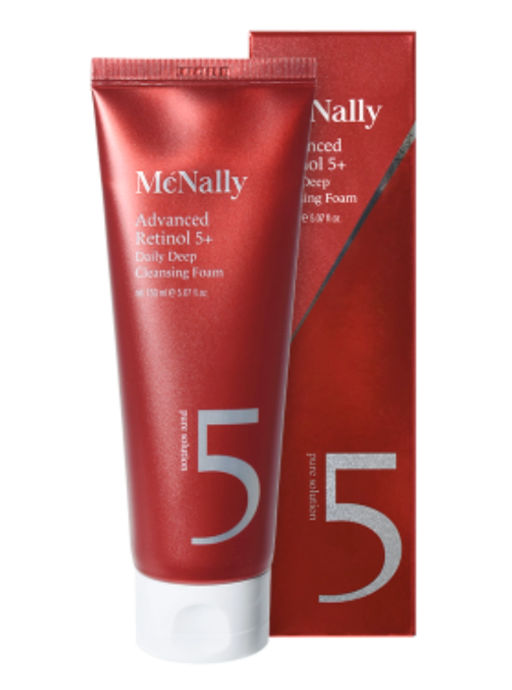 Пенка для лица с ретинолом MCNALLY, 150 мл