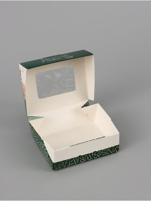 Цена за 5 шт. Коробка подарочная, самосборная «Новый год!», 10×8×3.5 см