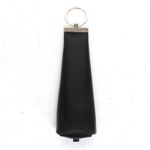 Футляр для ключей Croco-кл-504 (на молнии) натуральная кожа черный пулл-ап (254) 232986  фото 2