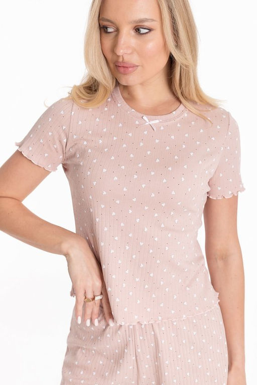 Пижама М325373пб пудровый/белый - Елена фото 4