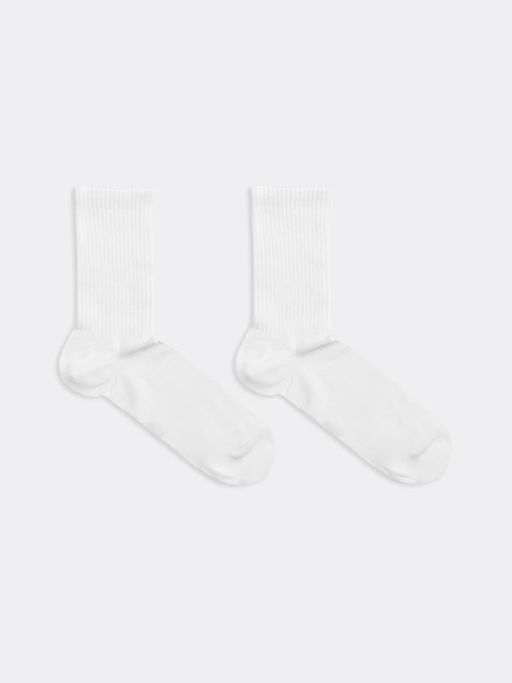 Цена за 5 пар! НОСКИ ЖЕНСКИЕ белый 217K-1334