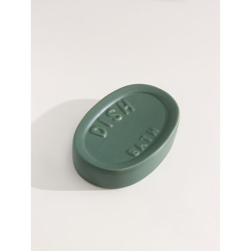 Аксессуары для ванной Доляна «Легенда», 3 предмета, дозатор 370 мл, мыльница, стакан, зелёные