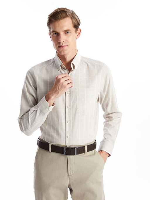 Regular Fit Poplin Erkek G?mlek