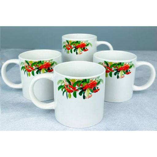 Кружка 300 мл JEWEL Рябина (фарфор)