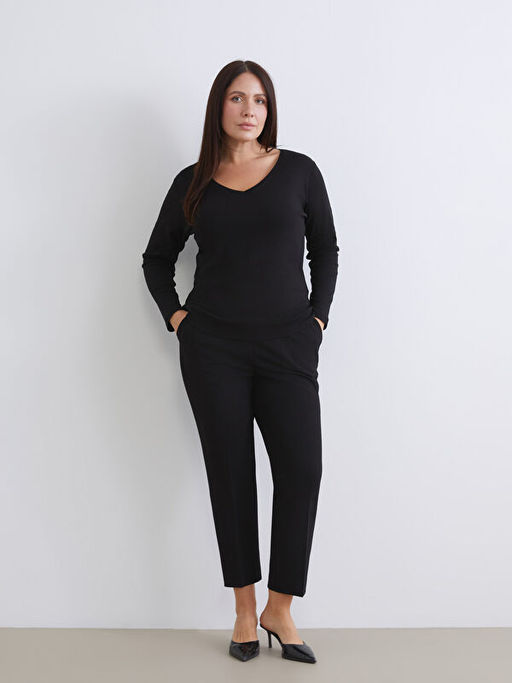 Beli Lastikli Kad?n Pantolon