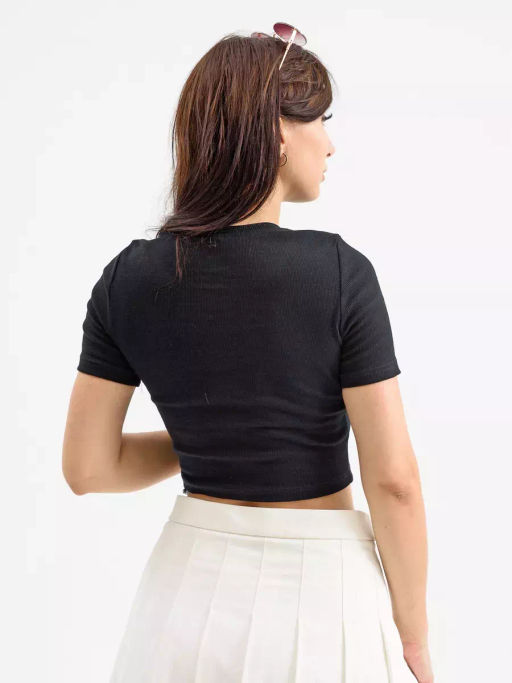 Кроп-топ Кашкорсерубчик лапша - Оптима фото 3