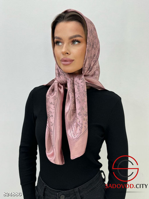 Платок женский с рисунком