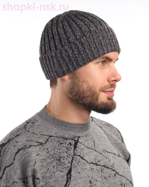 6331 Шапка мужская флис (57-59)