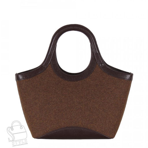 Сумка женская кожаная 56082BD brown Baidou/30 в Новосибирске