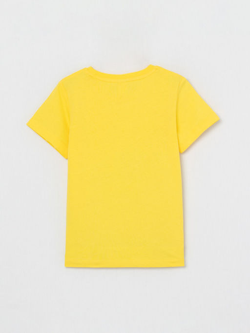 CRB wear/CAJB 62857-30 Футболка для мальчика, жёлтый/Ex.Cherubino фото 5