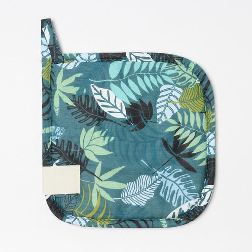 Набор кух. Этель Папоротник: варежка 20х28 см, прихватка 19х19 см, 80% хл, 20% пэ  фото 6