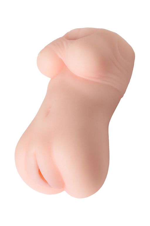Мастурбатор реалистичный TOYFA Juicy Pussy Cherry Ripe, SoftSkin, телесный, 15см фото 3