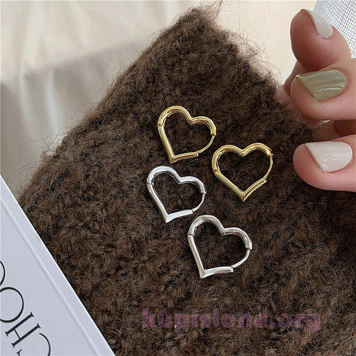 Серьги Gloss heart