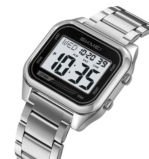 Часы наручные Skmei мужские электронные спортивные 2478silver-white