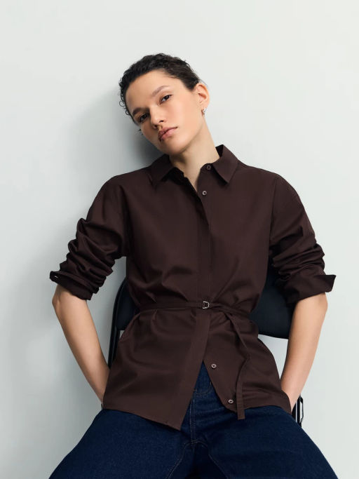 Блуза из хлопка / Zarina  фото 2