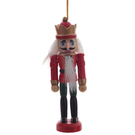 Набор из 6шт Украшение новогоднее "Щелкунчик", L24,5 W3,5 H13 см