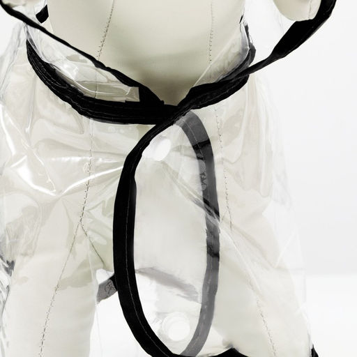 Дождевик для собак, размер L (ДС 30, ОГ 41-46, ОШ 42 см), чёрный - Simaland фото 8