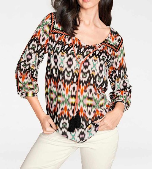 Блузка, пестрая