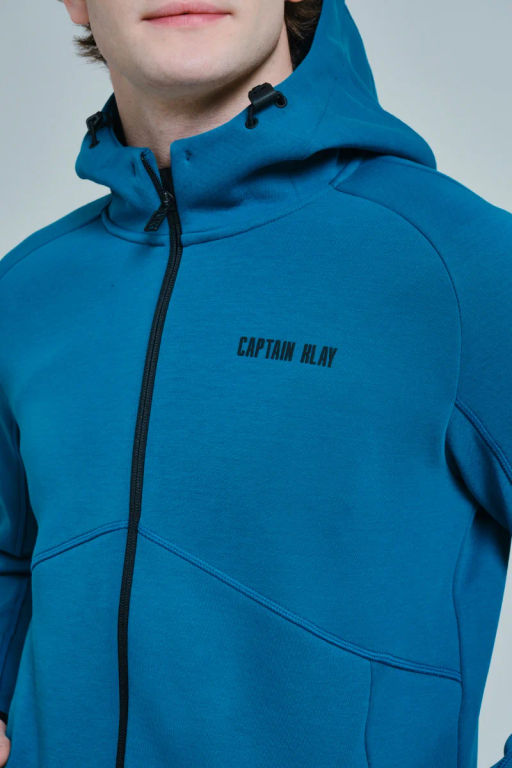 Толстовка на молнии с капюшоном Синий - Anta фото 15