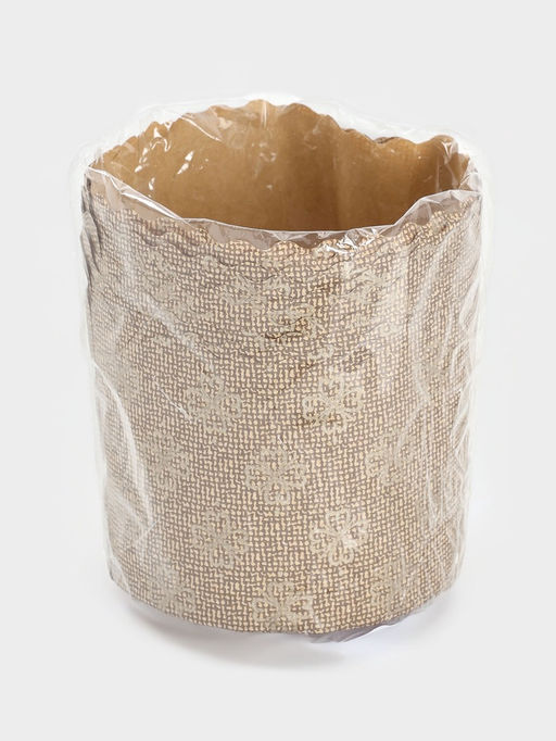 Цена за 3 шт. Формы для выпечки кулича бумажные «Классика», одноразовые, набор 10 шт., 7×6 см, бежевые