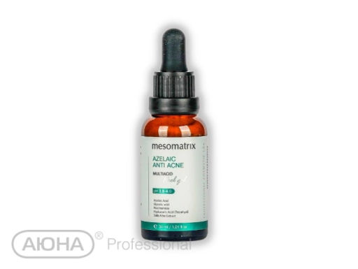 AZELAIC ANTI ACNE, Азелаиновый пилинг для жирной кожи, для домашнего применения, всесезонный - Mesomatrix фото 5