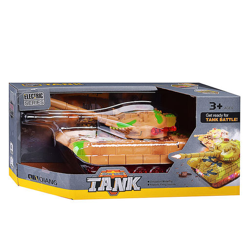 Танк "Шторм" на батарейках, в коробке