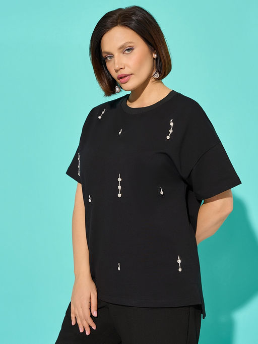 Джемпер 0087-26а черный кварц - Aquarell фото 31