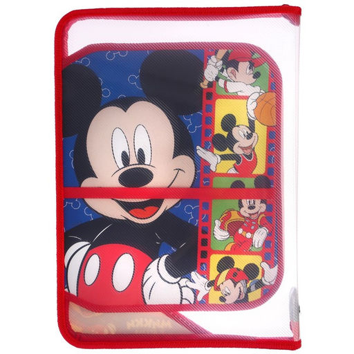 Папка пластиковая А4, на молнии, Микки Маус - Disney фото 7