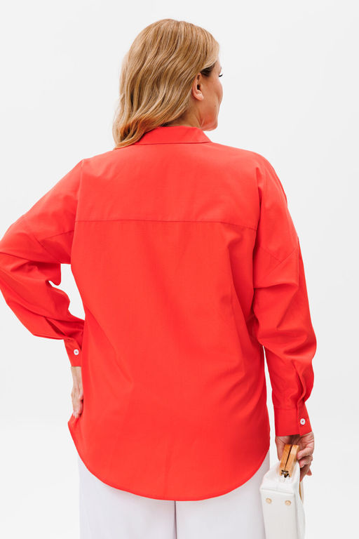 Рубашка Michel Chic 778 коралл  фото 4