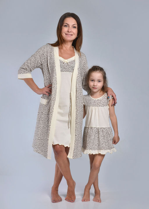 Платье детское КОКЕТКА (молоко №18) - Ивановская трикотажная компания фото 2