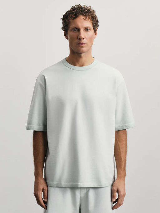 Футболка с эффектом garment dye / Zarina  фото 3