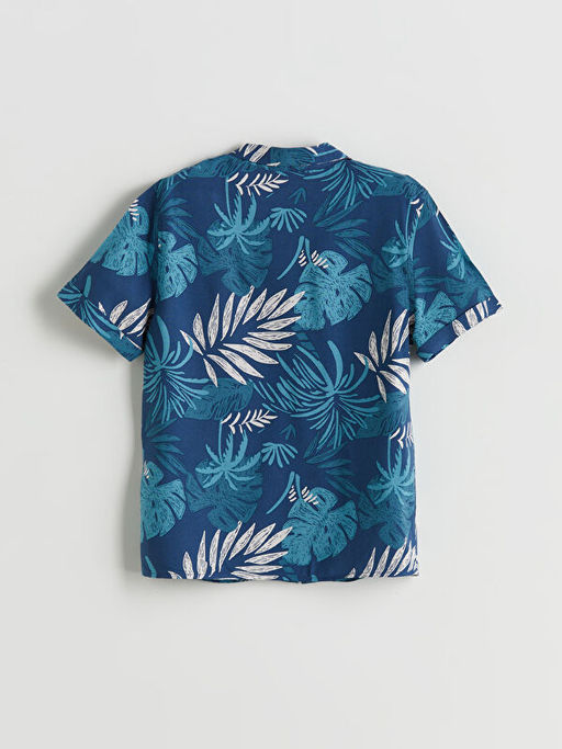 Resort Yaka Erkek Bebek G?mlek ve ?ort 2li