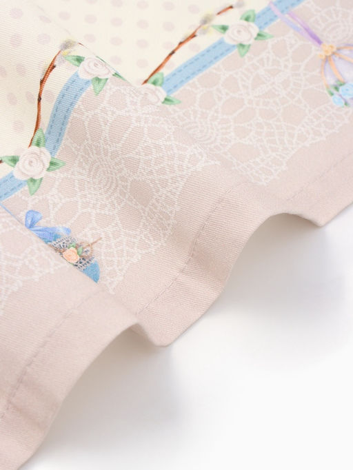 Дорожка на стол Этель Пасхальные Тильды, 40?146 см, 100% хлопок, саржа 190 г/м?, белая/розовая