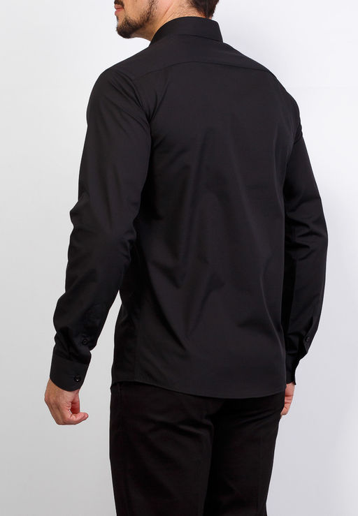 Сорочка мужская длинный рукав GREG 340/139/BLK/Z  фото 7