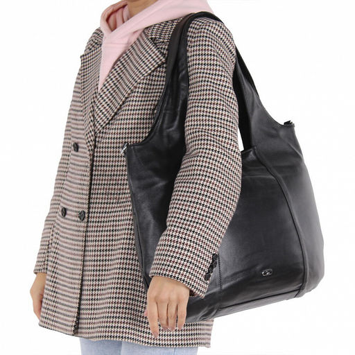 Сумка 970282 black Velina Fabbiana-Safenta