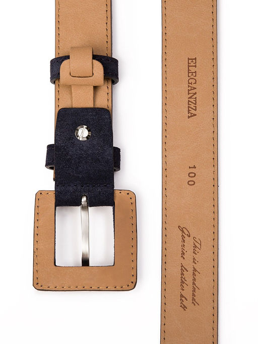 Ремень поясной ELEGANZZA Z-PL04 d.blue  фото 3