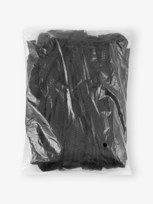 Цена за 10 шт. Молния «Трактор», №8, разъёмная, 2 замка, замки автомат, 110 см, чёрная