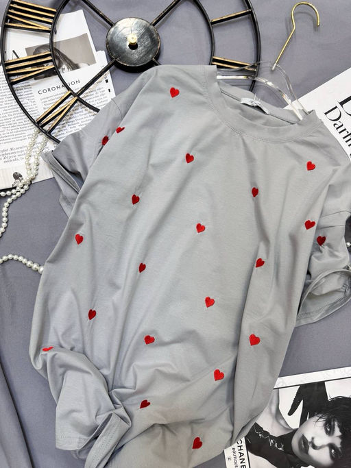 Футболка сердца - Ksa фото 3