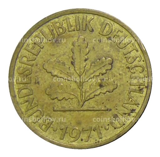 10 пфеннигов 1971 года J Германия