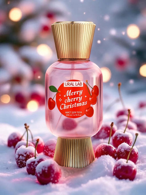 Мист парфюмированный для тела, аромат: рождественская вишня, 200 мл, URAL LAB  фото 2