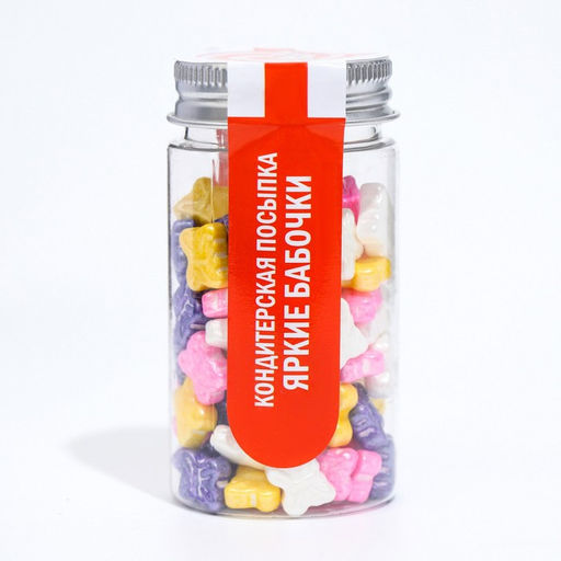 Кондитерская посыпка Яркие бабочки, 50 г - Simaland фото 2