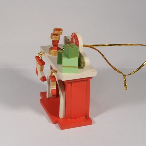 Елочная игрушка - Камин 3020 S - Idh фото 2